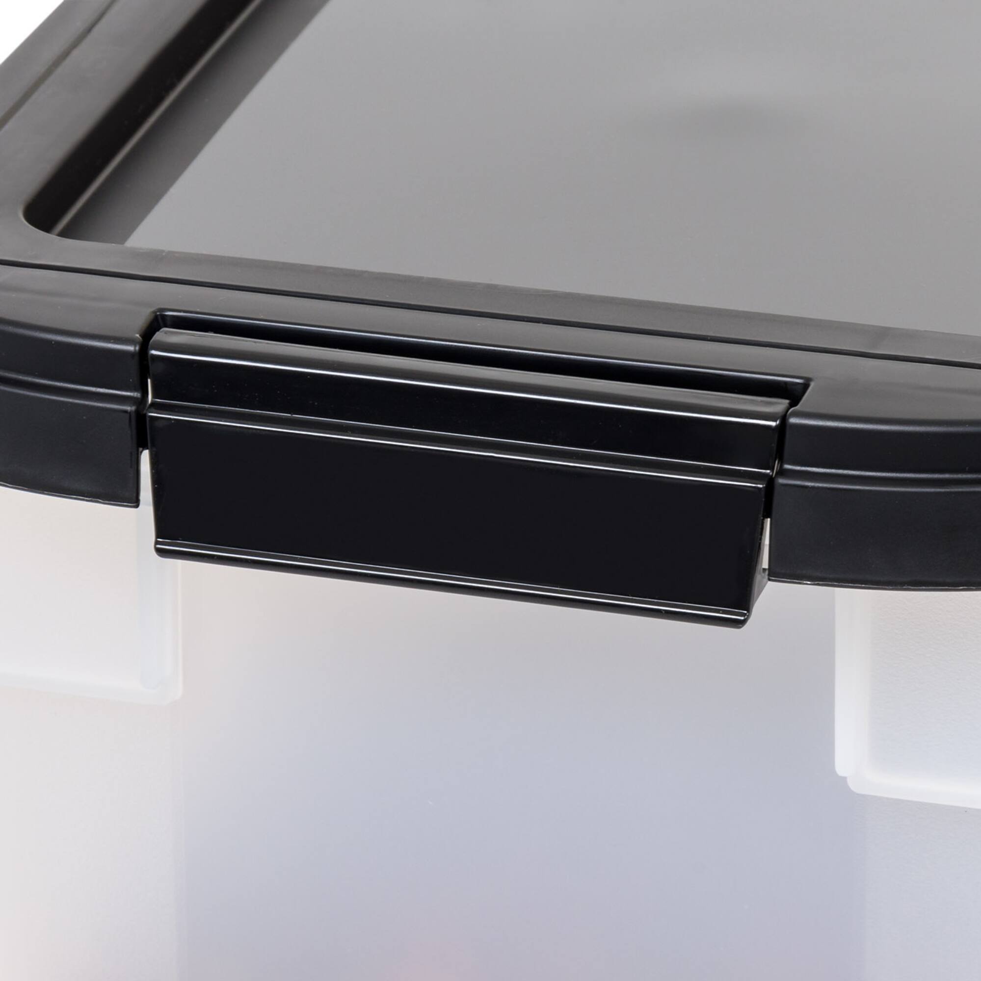 Clear & Black 12.75qt. Pet Food Container With Sealed Top